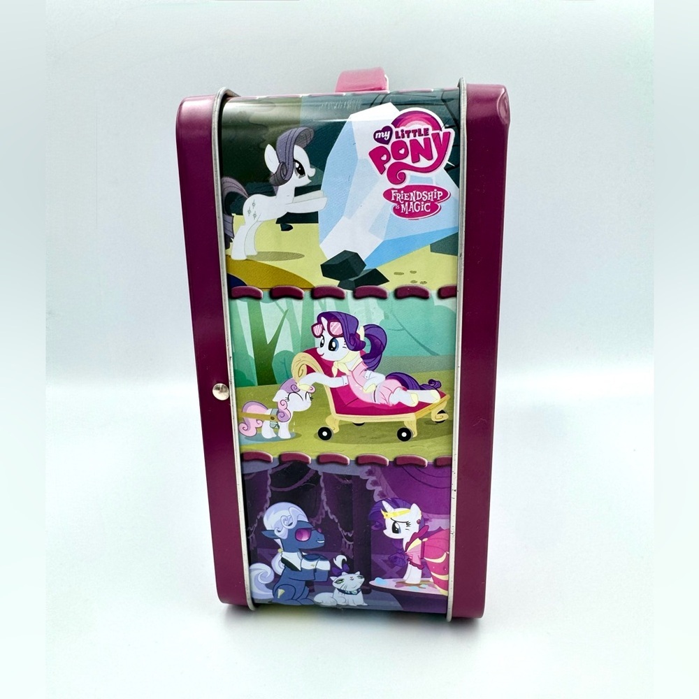 My Little Pony Purple Metal Lunchbox - Picture 3 of 6